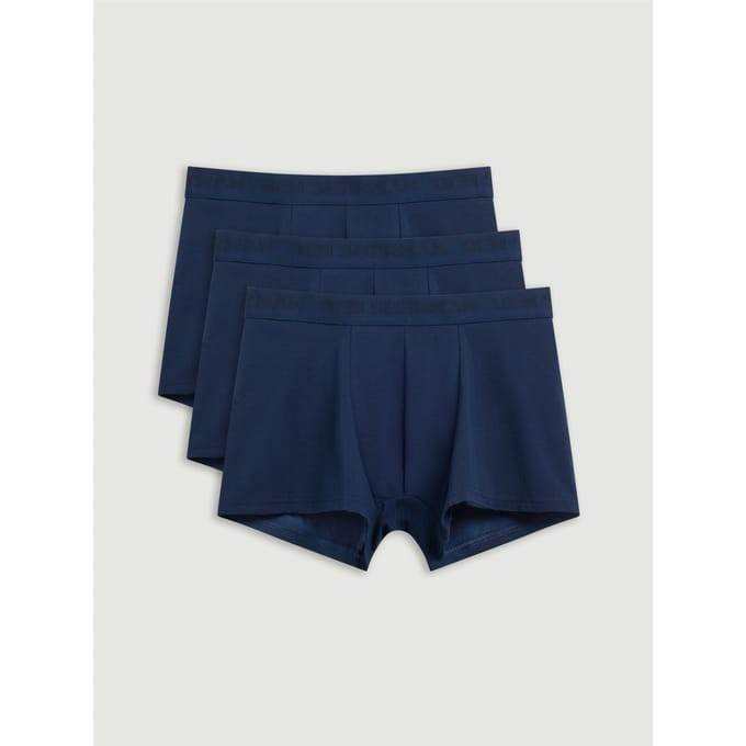 Ben Sherman Heren Tonale Boxer Shorts (Verpakking van 3) (Donker Navy)