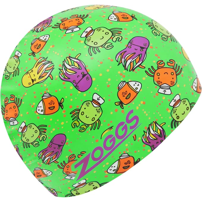 Zoggs Silicone Printed Zwembadmuts Veelkleurig
