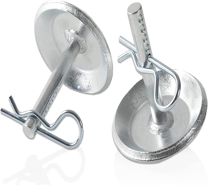 Vervangingsset voor sneeuwploegen - Verstelbare skids