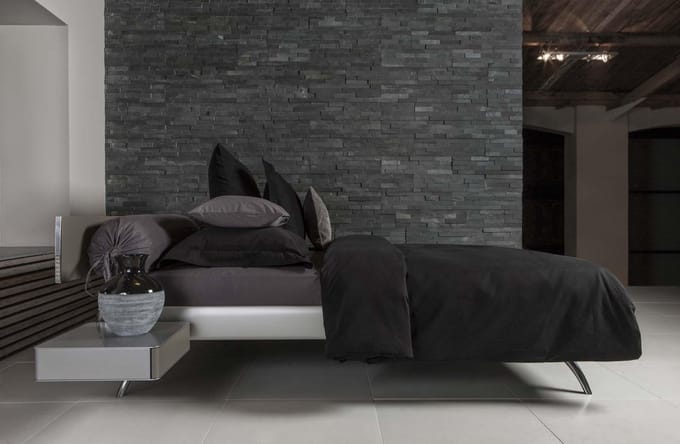 HNL Refined Basic Twill Dekbedovertrek - Eenpersoons - 140x200/220 cm - Zwart