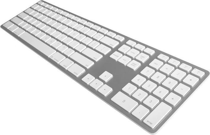 Matias Draadloos Aluminium Toetsenbord voor Mac (Zilver)