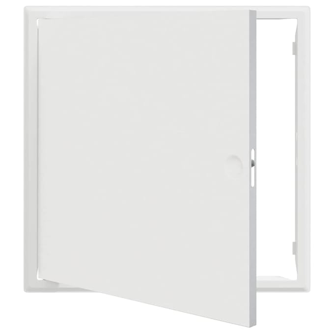 vidaXL - Access - Panel - Wit - 53 - x - 53 - x - 3 - cm - Staal