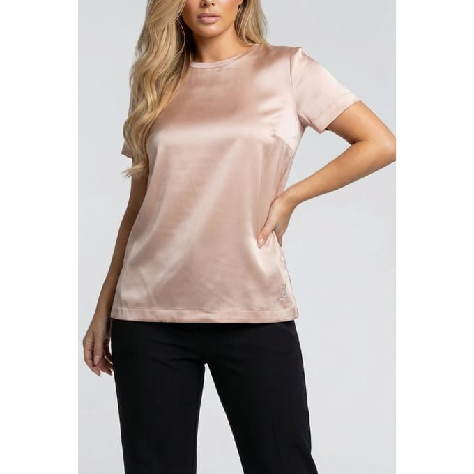 GUESS Marciano By  Denise Ss Top Blush Breeze Taglia: 48 | Magliette intime Outlet | Donna