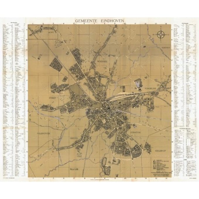 Stadsplattegrond 1941