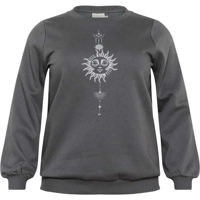 Dames sweatshirt KAFFE Curve Sunna