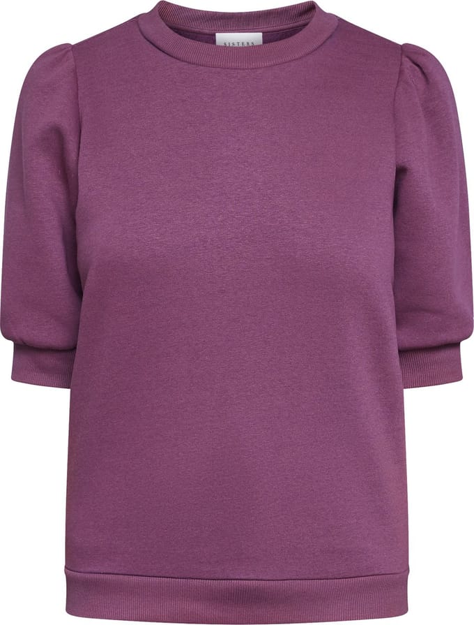 SISTERS POINT New.peva-puff.ss1 - Dames Trui - Deep bordeaux - Maat S