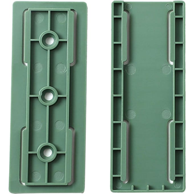 Support de prise adhésif sans perforation, fixation de prise de bureau auto-adhésive, fixation de prise de gestion de câbles gray