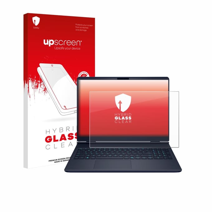 upscreen - Screenprotector voor Dell Alienware 16X - Folie Beschermfolie Beschermglas transparant