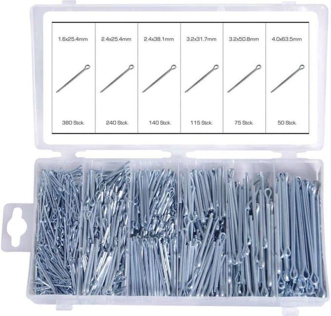 Assortiment Splitpennen 555 pcs - FD6008