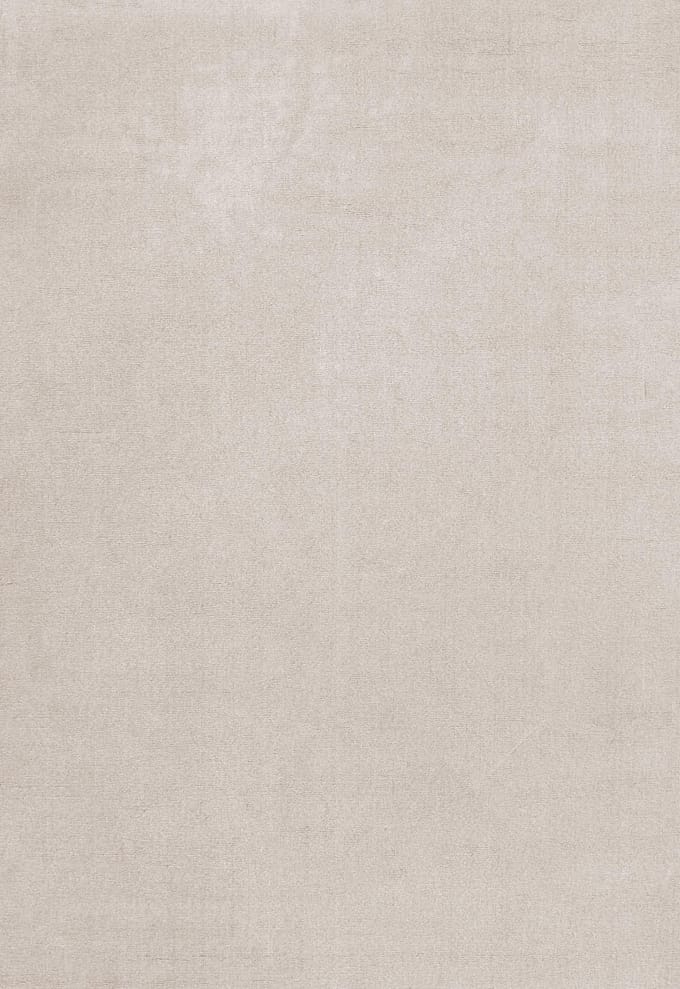 Layered Solid Wool Oatmeal Vloerkleed - 200 x 300 cm - Beige - Rechthoekig - Wol - Eetkamer, Woonkamer, Slaapkamer - Effen - Modern
