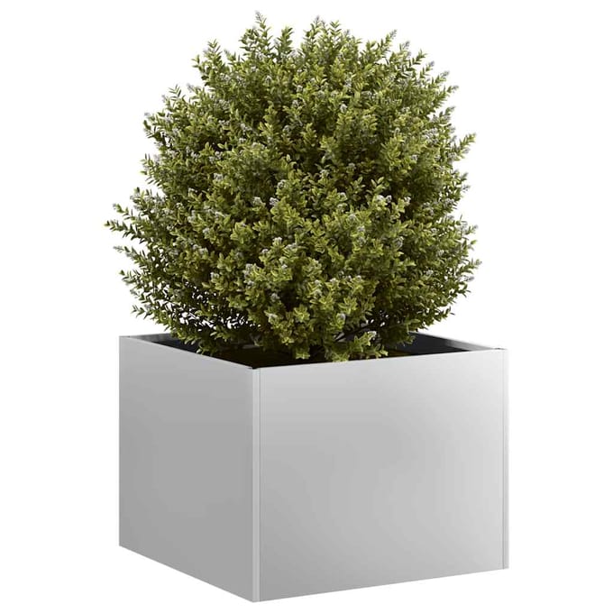 vidaXL - Plantenbak - 40x40x30 - cm - gegalvaniseerd - staal