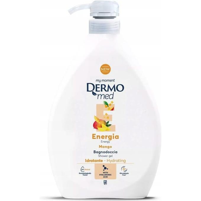 Douchegel met pomp mango 1l - dermomed