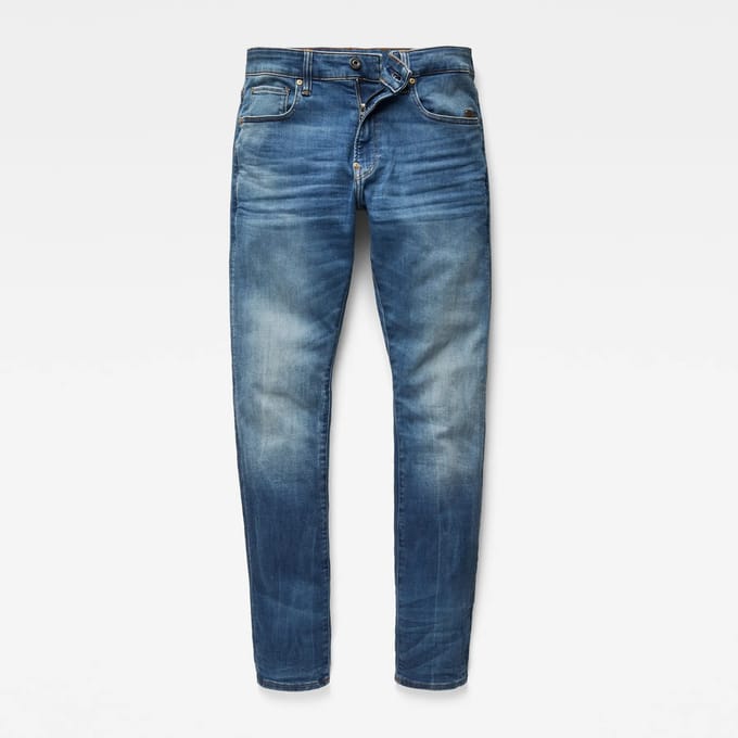 G-STAR Revend Skinny Heren Jeans - medium indigo aged