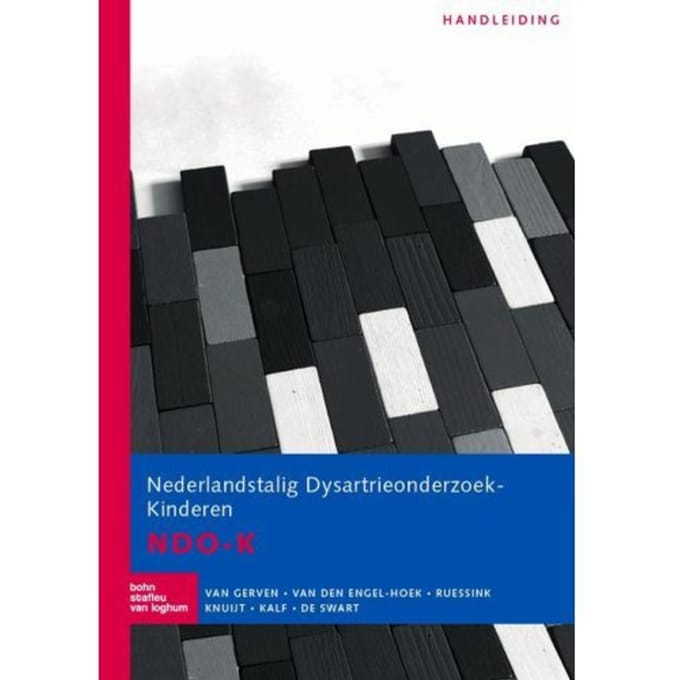 Nederlandstalig Dysartrieonderzoek - Kinderen (Ndo-K) Complete Set - Marjo Van Gerven