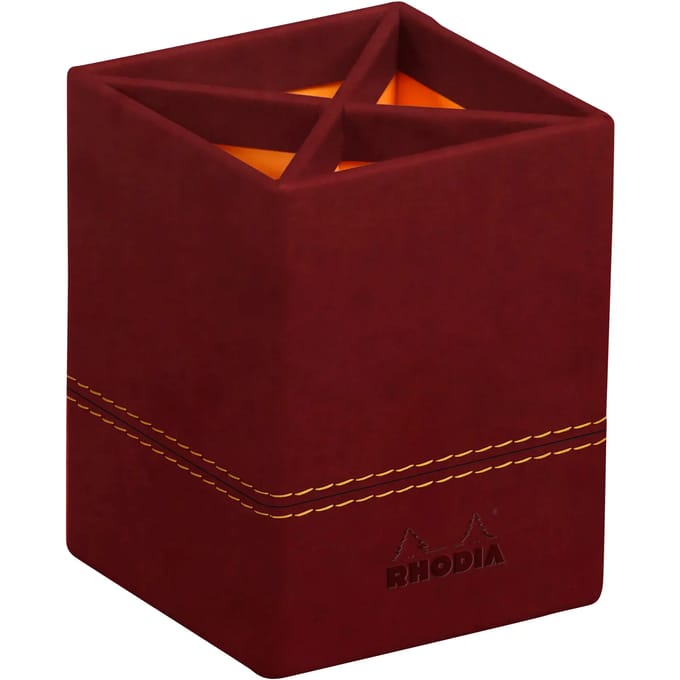 Kunstlederen potloodhouder Rhodia