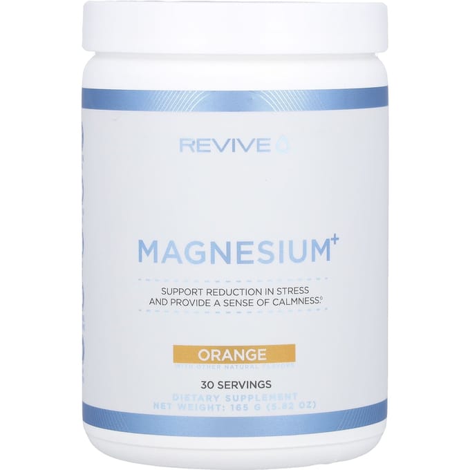 Revive, Magnesium+, Sinaasappel, 165 g (165 g)