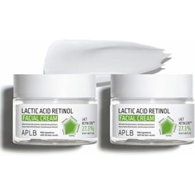 APLB - Lactic Acid Retinol Facial Cream Set 55ml x 2 pcs