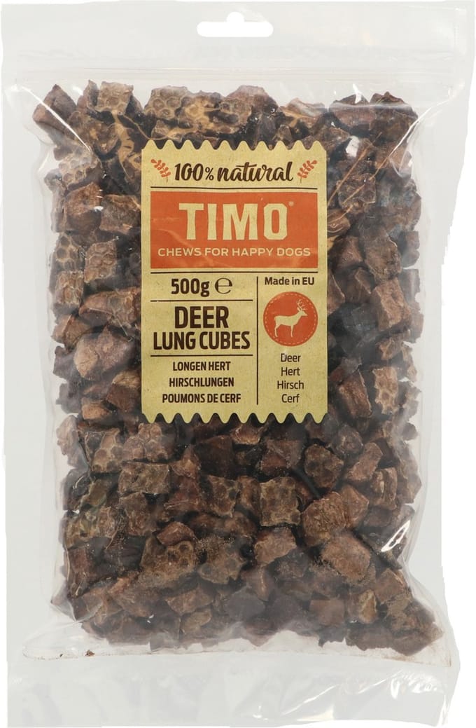 Timo Longen - Hondensnacks - Hert 500 g Vanaf >3 Maanden