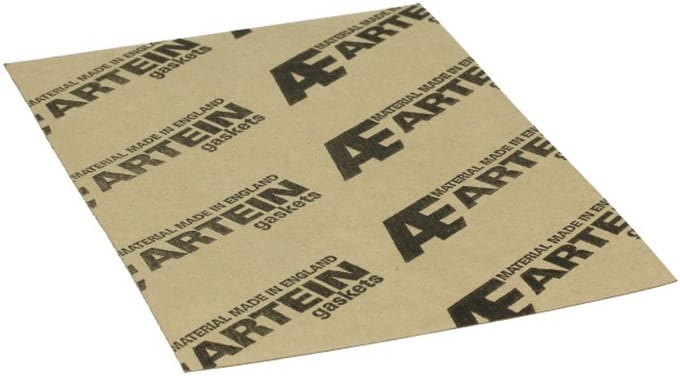 vel pakkingpapier dik 0.80mm maat - 195 x 475mm