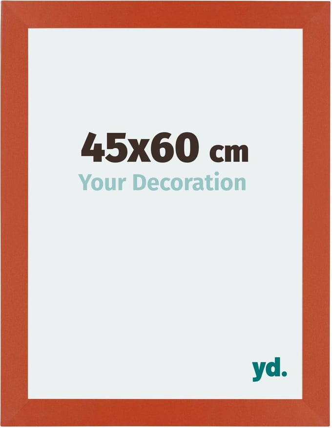 Your Decoration - Fotolijst 45x60 cm - MDF - Oranje - Mura