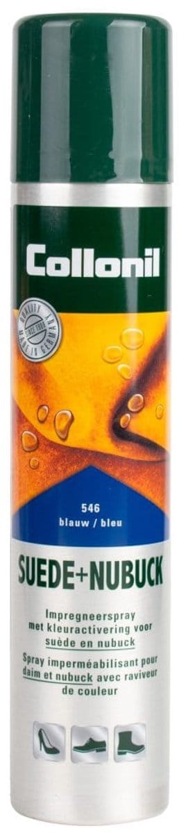 Collonil | Suède + Nubuck Spray | Impregneerspray | Kleur: Blauw | Inhoud: 200 ml