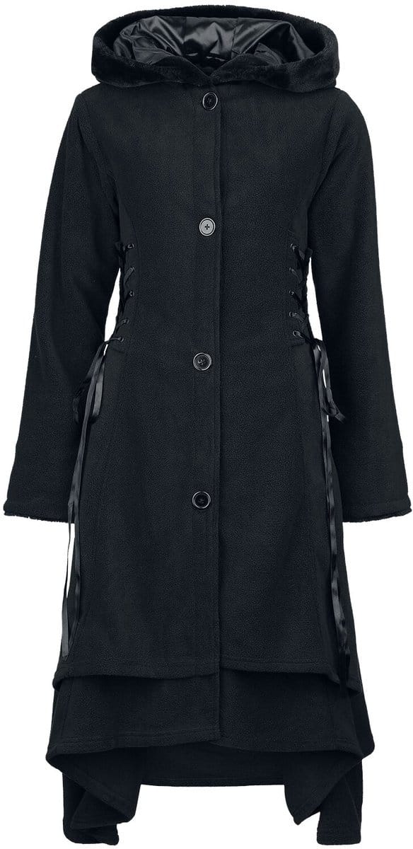 Vixxsin Hollier Dames Lange jassen - zwart - S