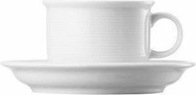 Thomas Trend Koffiekop en -schotel - 0,18 Liter - Wit