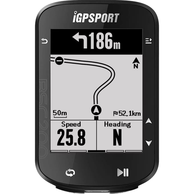 Igpsport Bsc200 Gps Fietscomputer Fietskilometerteller Draadloze Snelheidsmeter Route Navigatie Mier + Bluetooth5.0 Accessoires