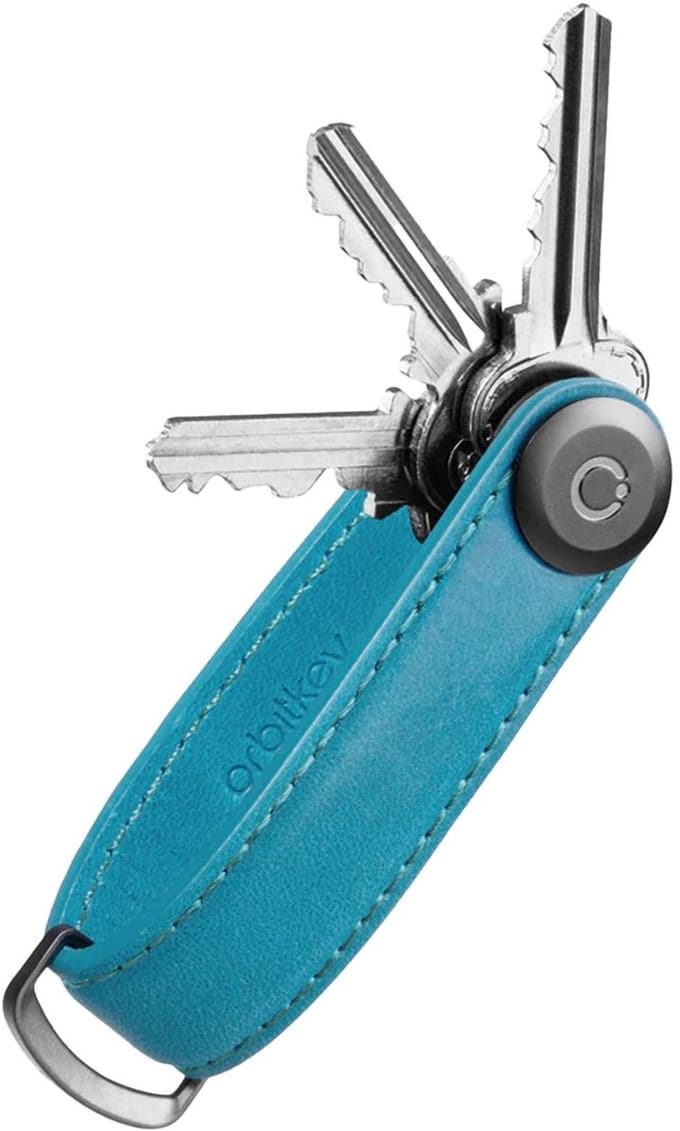 Orbitkey Sleutelhouder / Sleutelhanger - Crazy Horse Key Organiser 2.0 - Blauw