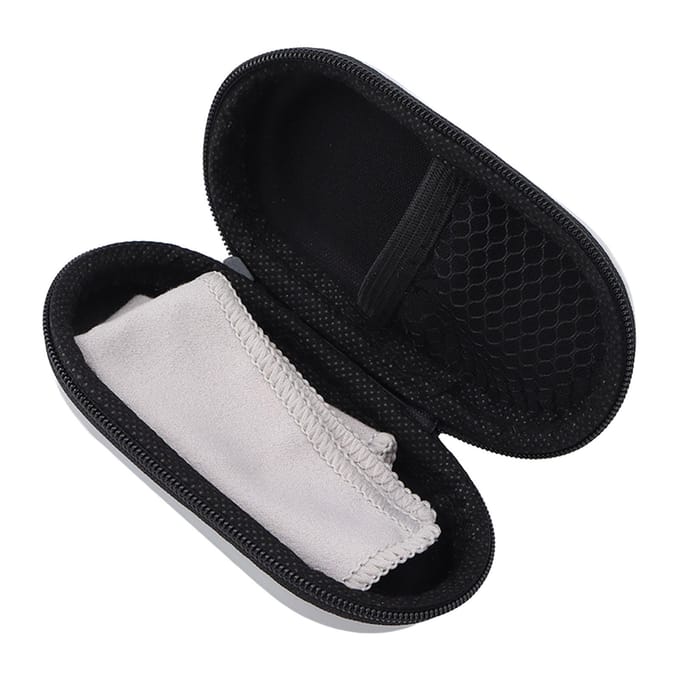 Hoortoestel Etui Hoge Capaciteit Plastic Compact Handig Exquise Ontwerp Hoortoestel Bescherming black