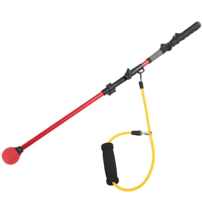 Golf Swing Trainer Houding Corrector Aluminium Oefen Golf Trainingstools ApparatuurRood rood