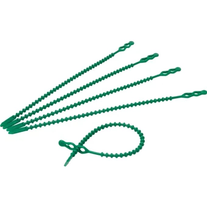 Kabelbinder 5,0 X 235mm, Hersluitbaar, Groen 50st