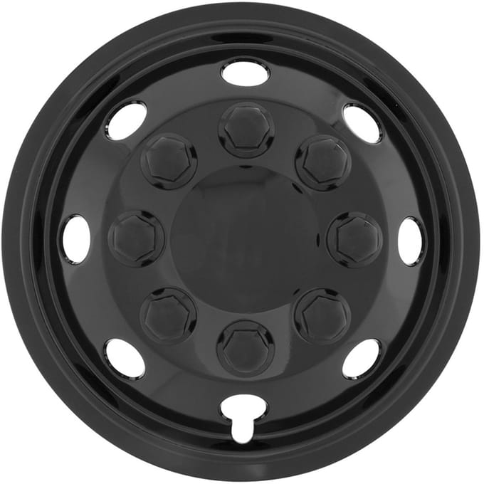 Autostyle Wieldoppen Utah 16 Inch Abs Zwart Set Van 4