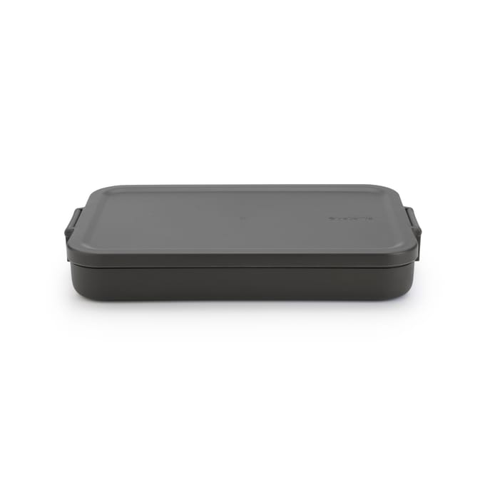 Brabantia Make & Take Lunchbox - Plat - Kunststof - Dark Grey