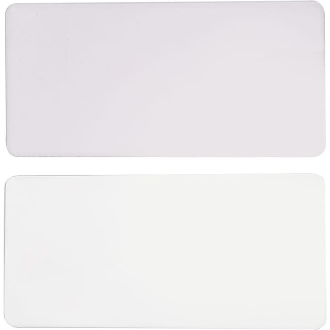 Plaques de machine à gaufrer Accessoires de découpe de papier de rechange 160x77mm 3mm et 5mm white