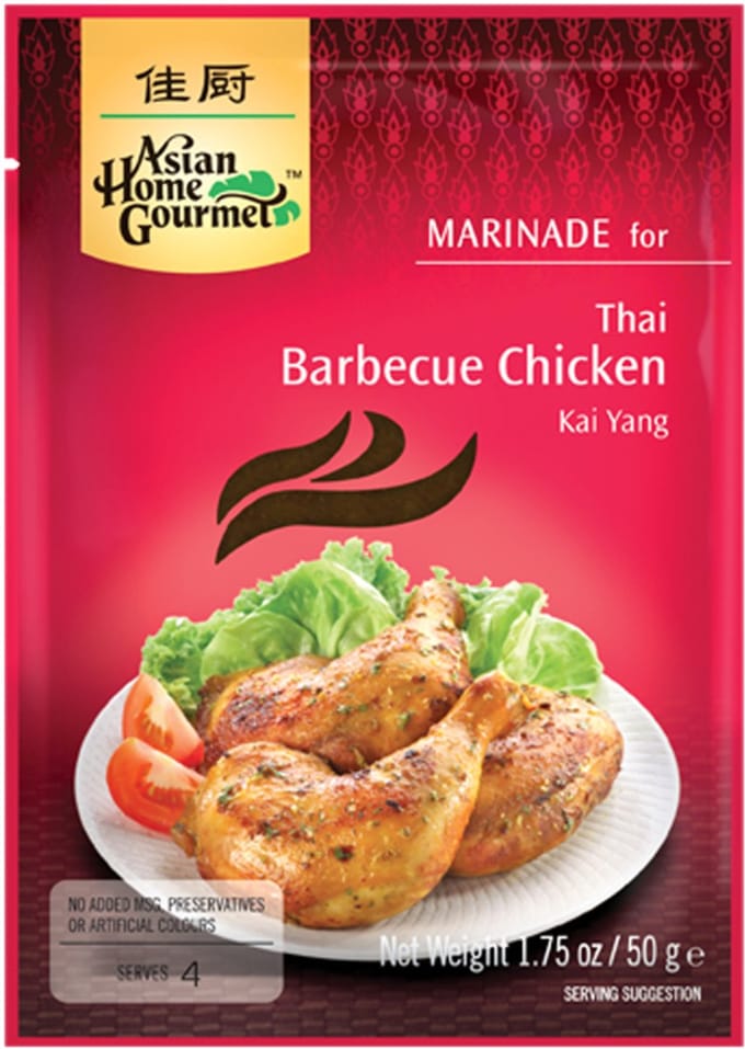 Asian Home Gourmet Thaise Kai Yang (kip) 12 x 50 g
