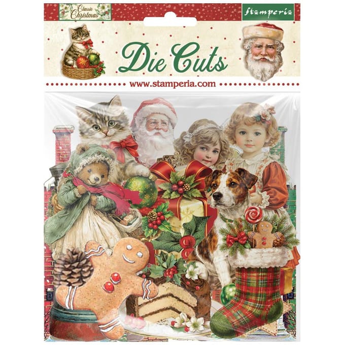 Stamperia Stansmotieven "Classic Christmas"