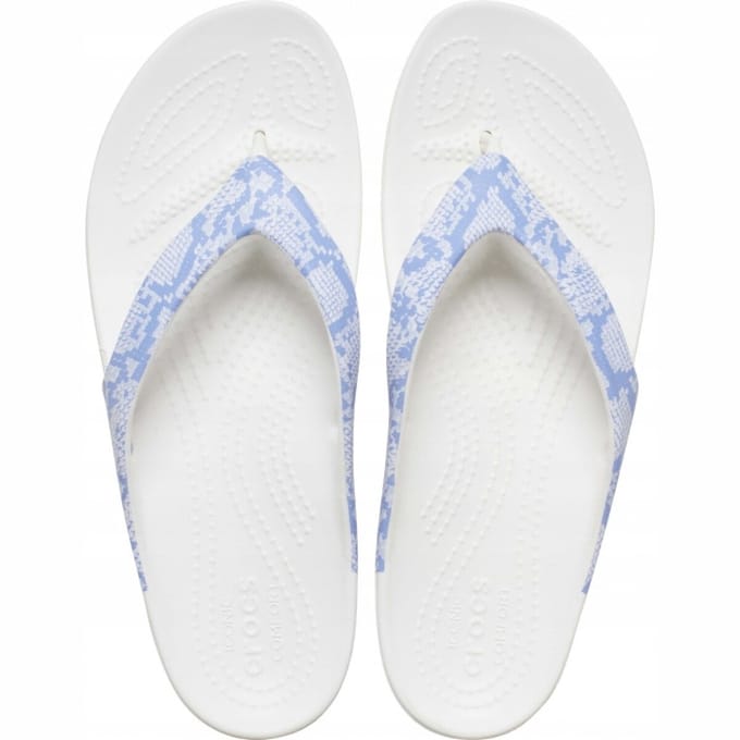 Crocs Kadee II Graphic Flip Lapis/Wit Maat 42/43 US 11