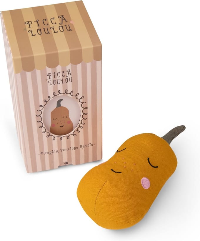Picca LouLou Pumpkin Penelope Yellow in box – 12 cm
