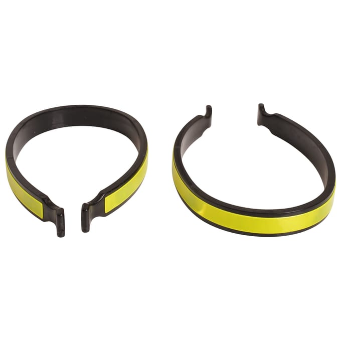 Dare 2B Reflecterende broekband (Set van 2) (Zwart)