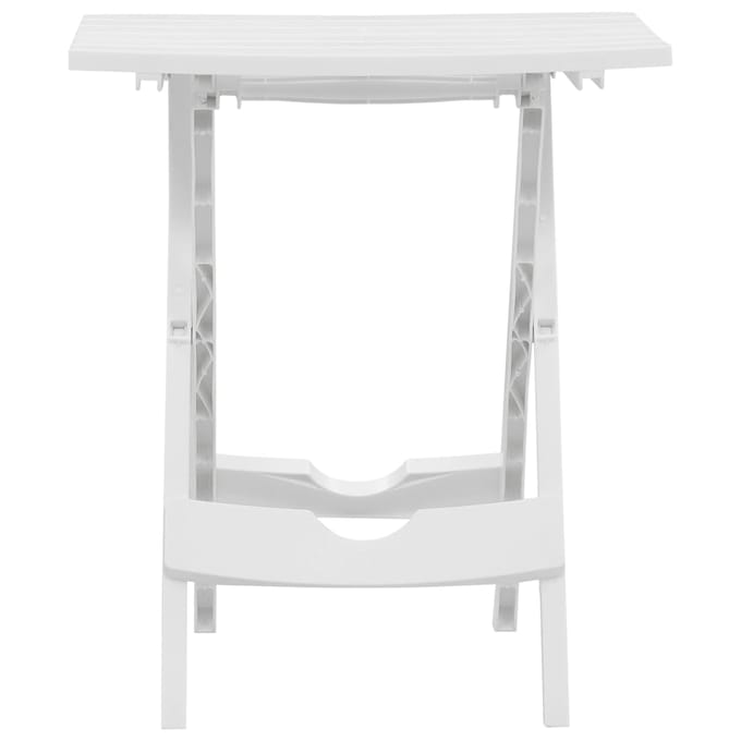 vidaXL - Tuintafel - inklapbaar - 44,5x38,5x50 - cm - wit