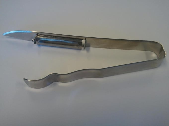 Westmark Peel-Master Aspergeschiller 17,3 x 5,5 x 1,5 cm - RVS