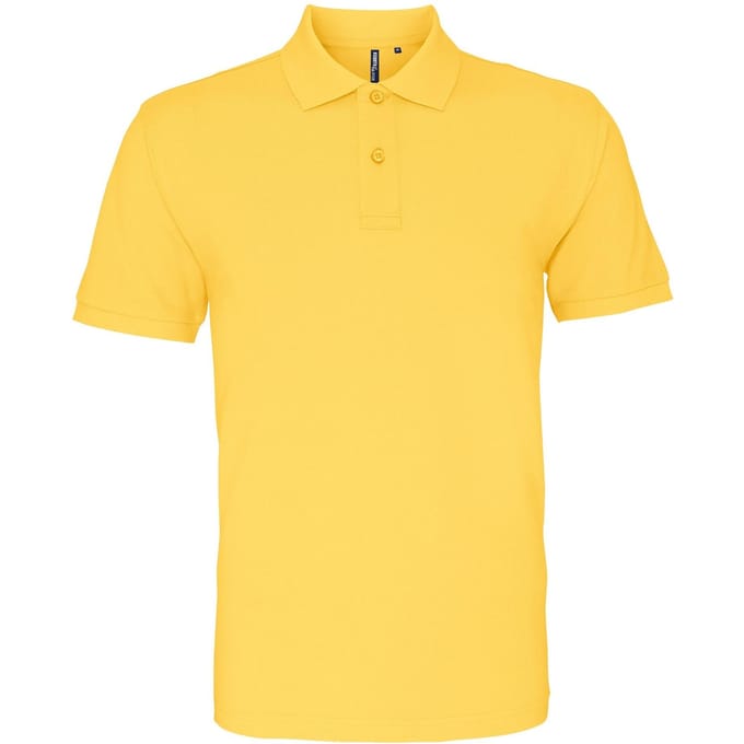 Asquith & Fox Heren Poloshirt met korte mouwen (Mosterd)