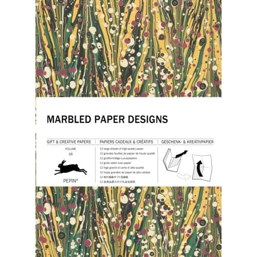 Marbled Paper Designs / Volume 102 - Gift & Creative Papers - Pepin van Roojen