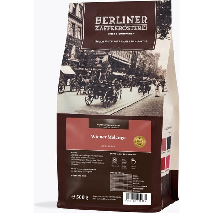 Berliner Kaffeerösterei Weense Melange 500g