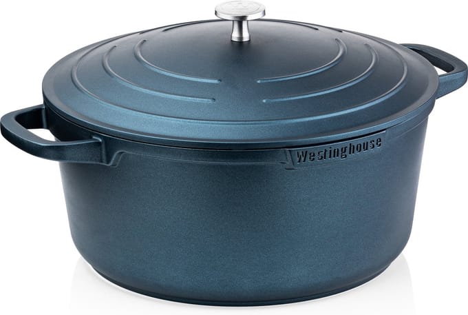 Westinghouse Performance Braadpan – Ø24 cm – Inductie – Inclusief Deksel – Blauw