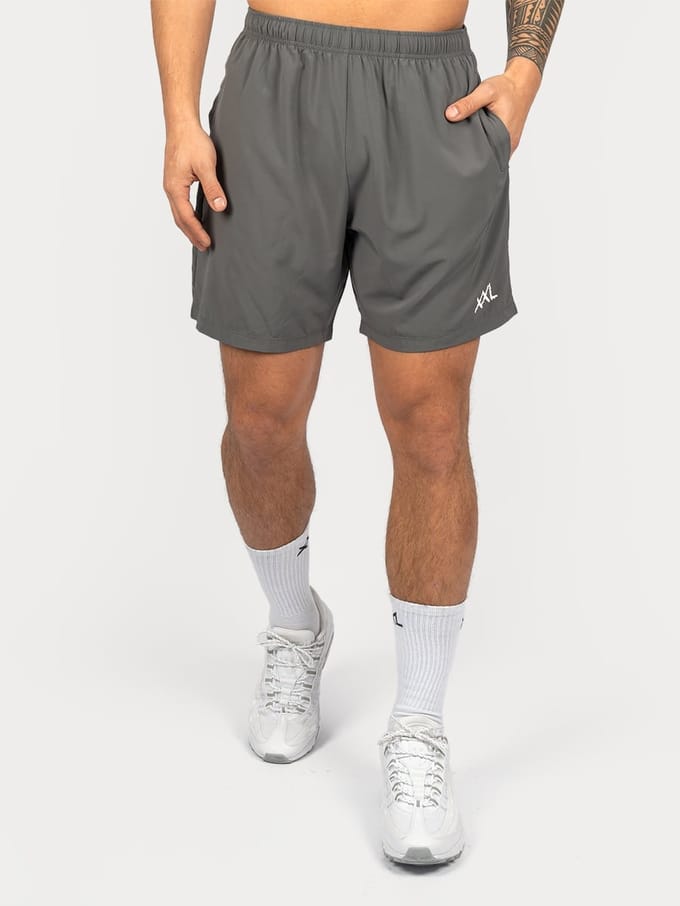XXL Sportswear Performance Shorts - Grey Grijs M