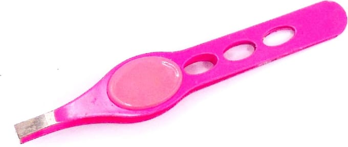 Pincet met drukpunten roze