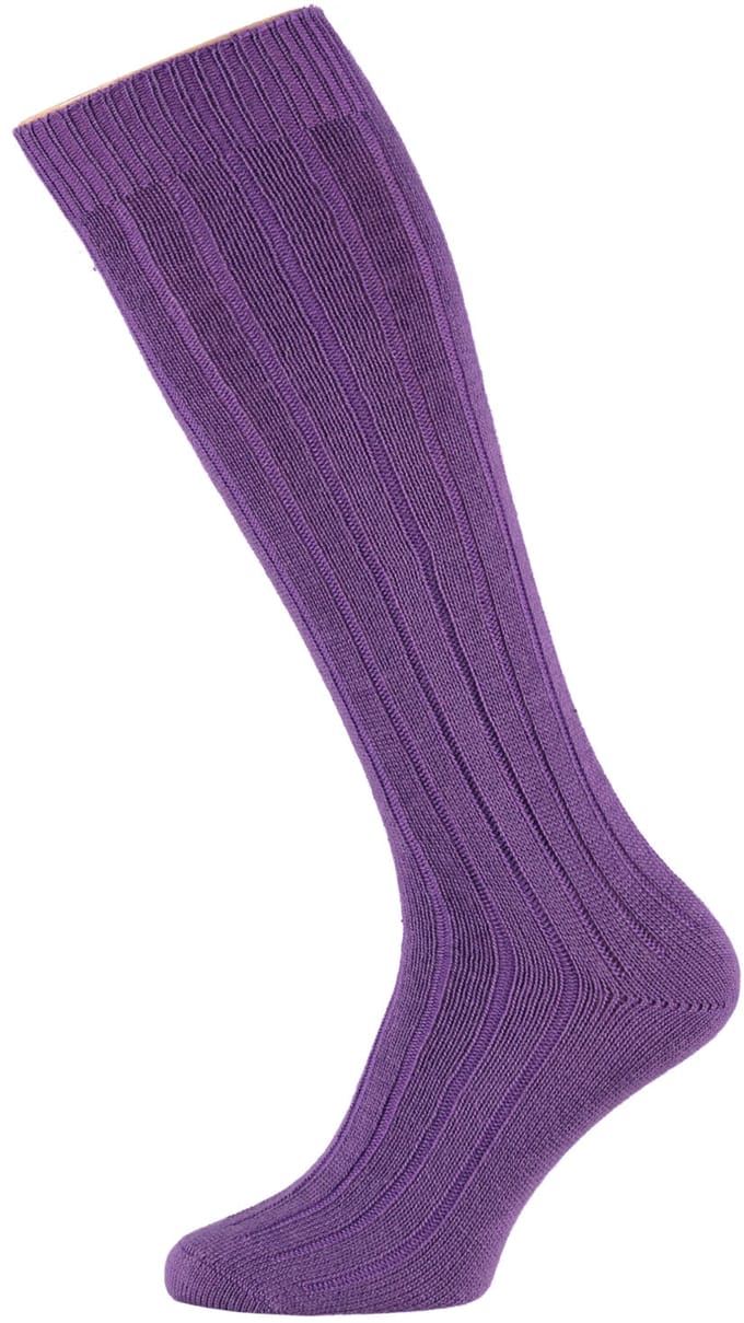 Party soccer socks - 41/47 / Paars