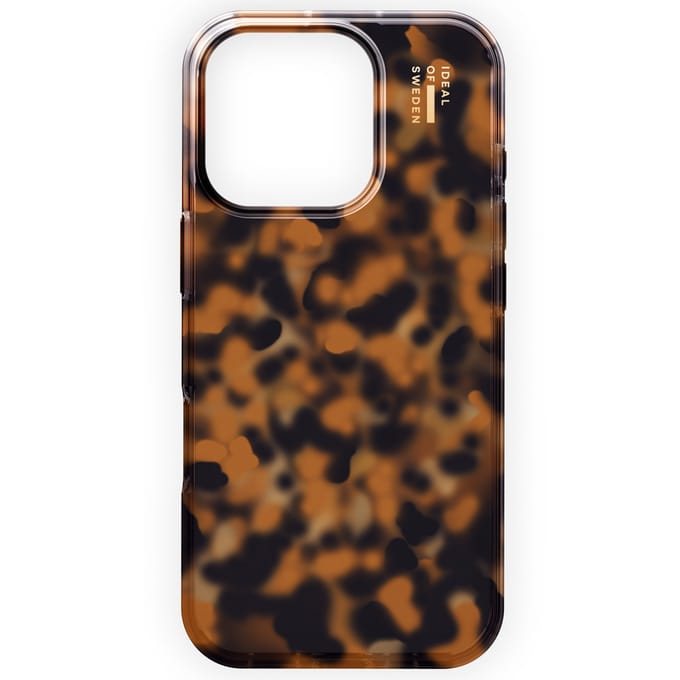 iDeal of Sweden Clear Case geschikt voor Apple iPhone 16 Pro - Tortoise